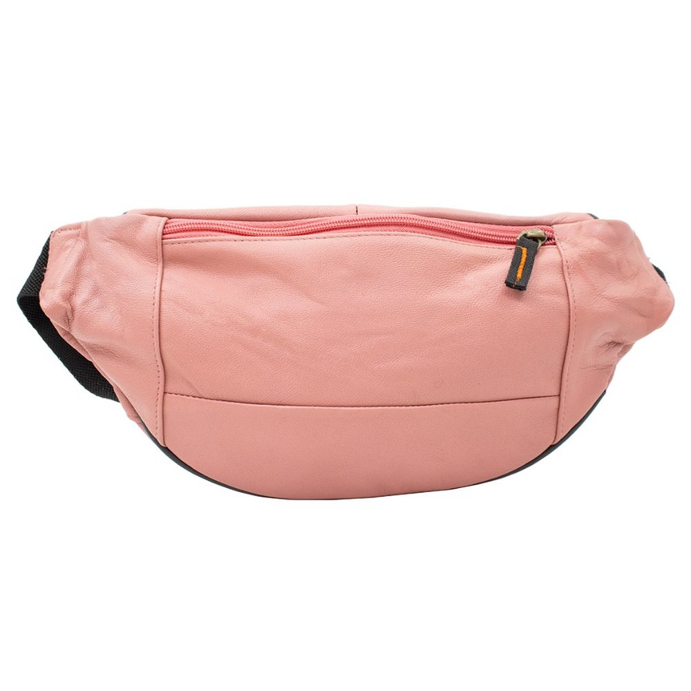 Leather Fanny Pack Belt Waist Bag Cross body Bag Shoulder Travel Sport Pouch - Picture 6 of 7
